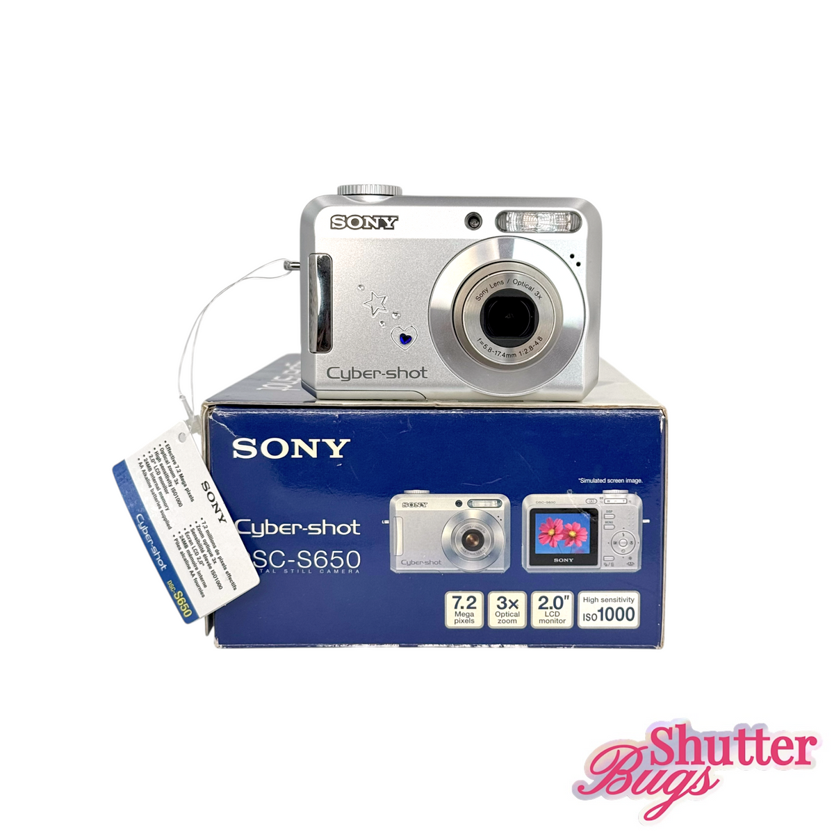 Sony Cybershot S650 Digital Camera IN BOX