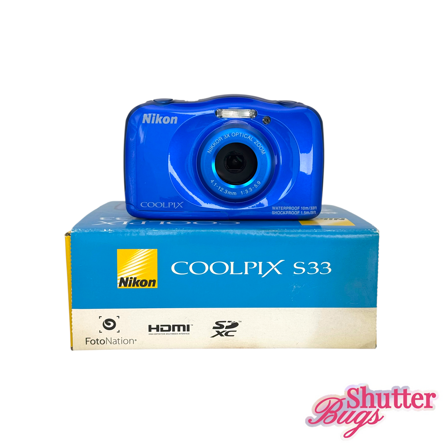 Nikon Coolpix S33 Digital Camera