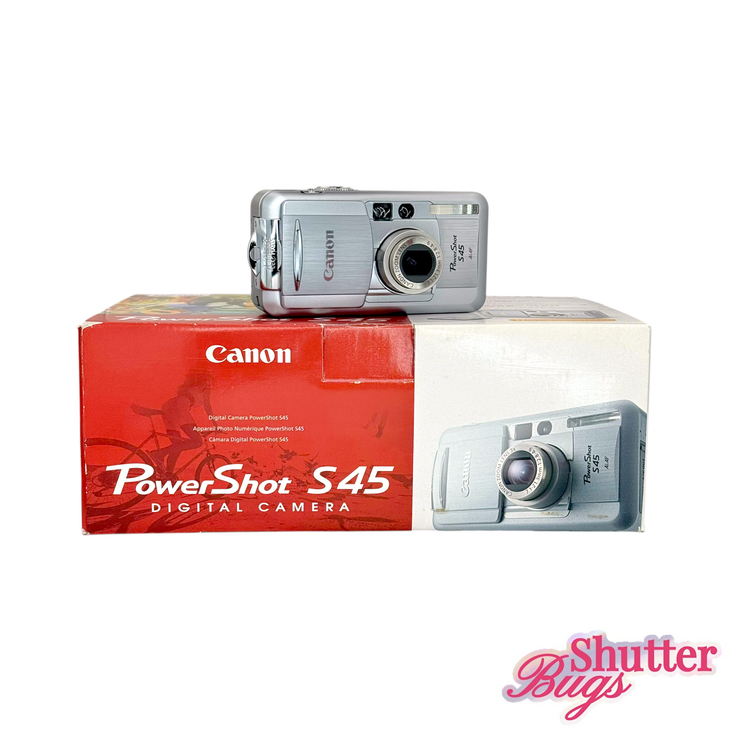 Canon Powershot S45 Digital Camera IN BOX