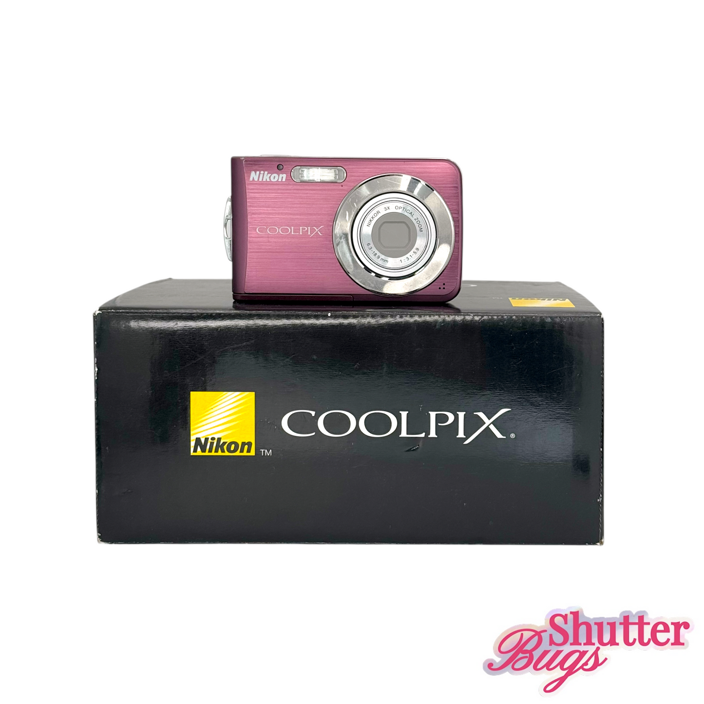 Nikon Coolpix S210 Digital Camera In Box