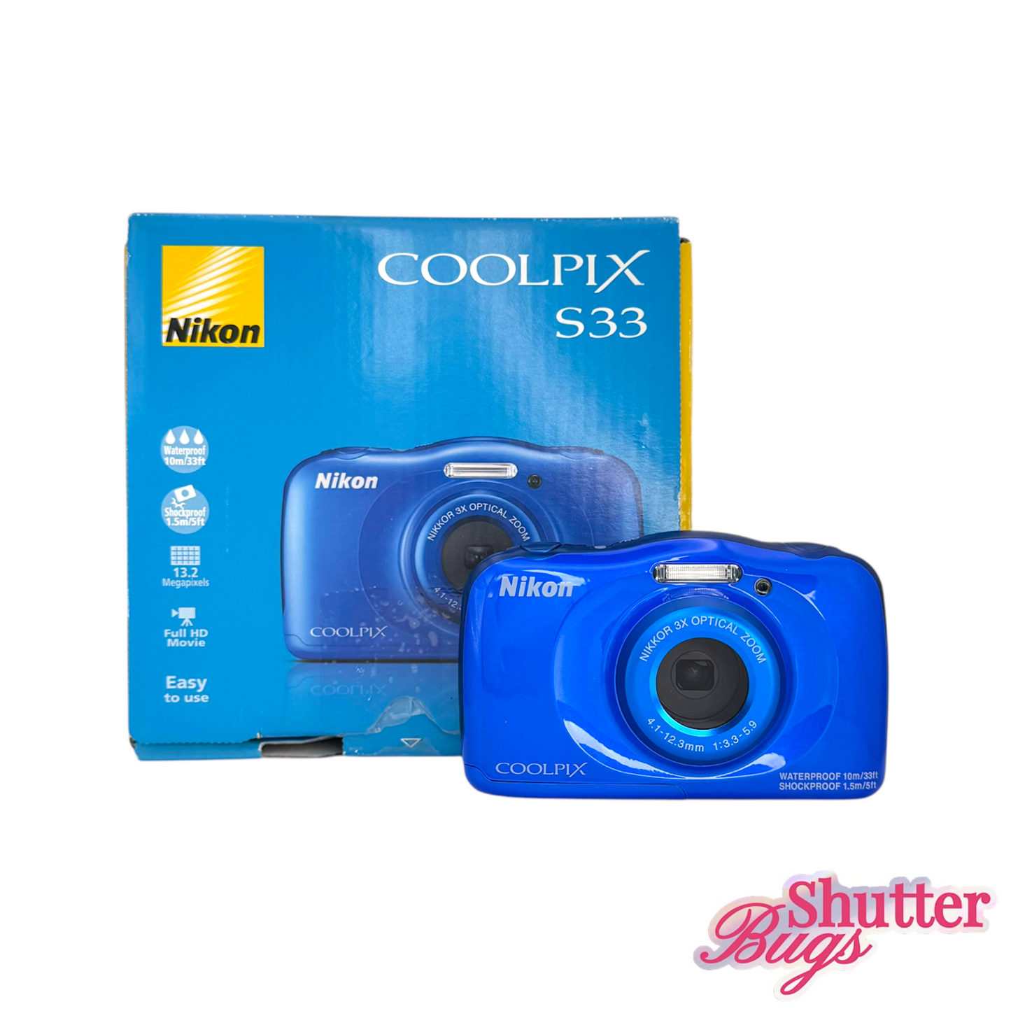 Nikon Coolpix S33 Digital Camera