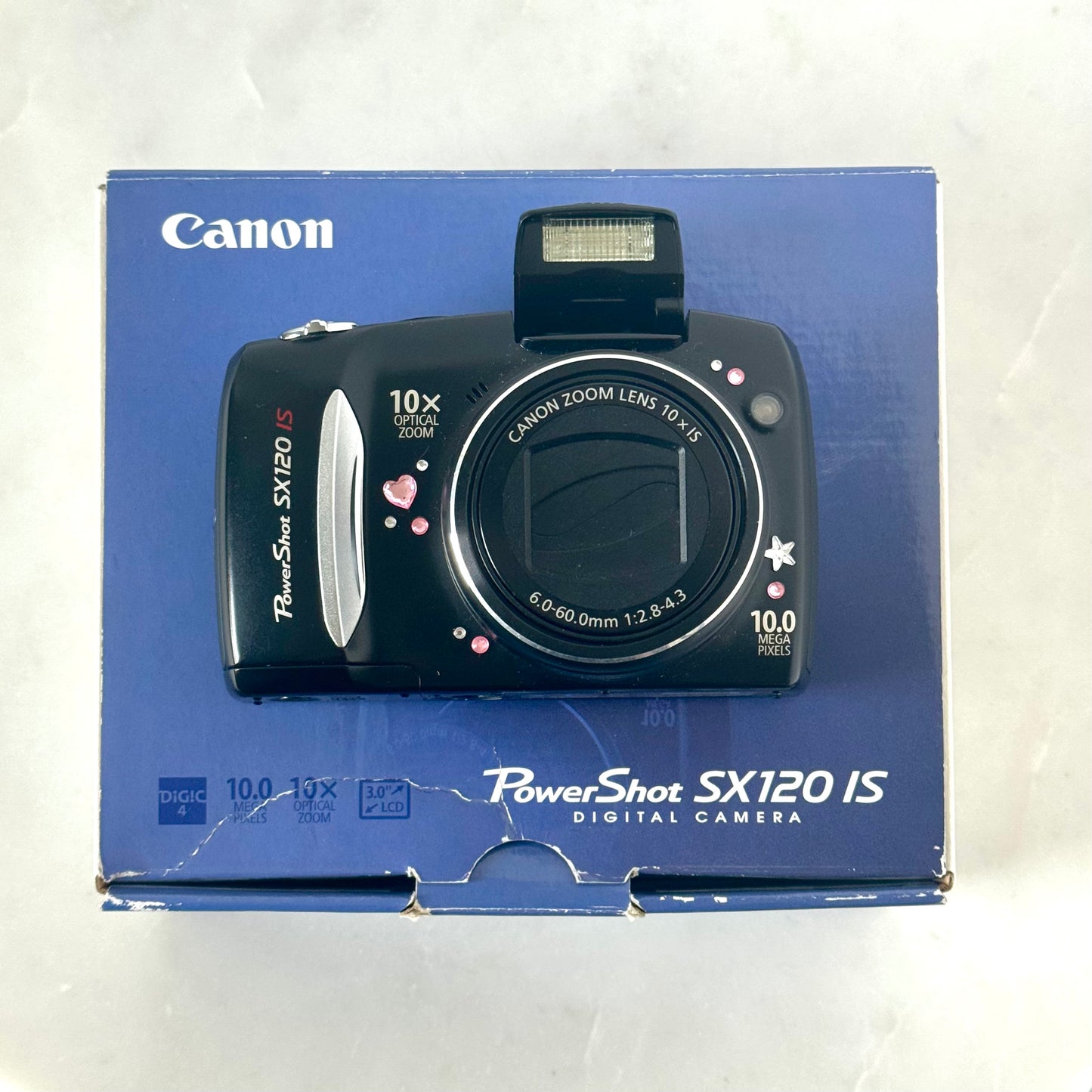 Canon Powershot SX120 IS Digital Camera IN BOX