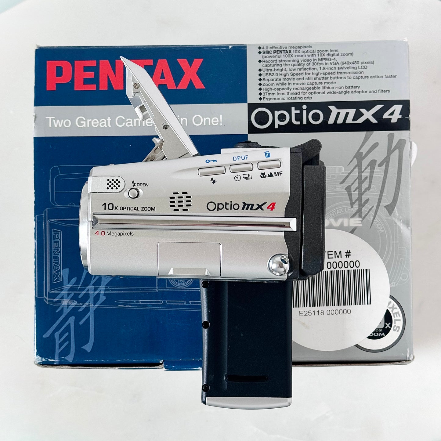 Pentax Optio MX4 Digital Camera IN BOX