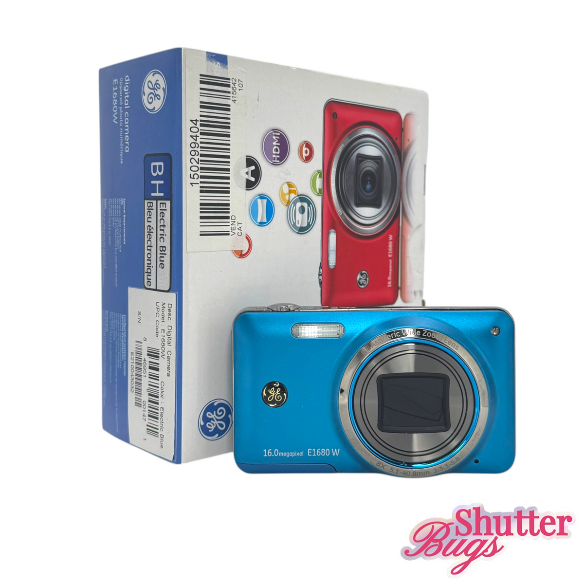 General Electric E1680W Digital Camera IN BOX